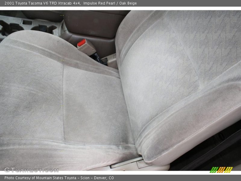 Impulse Red Pearl / Oak Beige 2001 Toyota Tacoma V6 TRD Xtracab 4x4