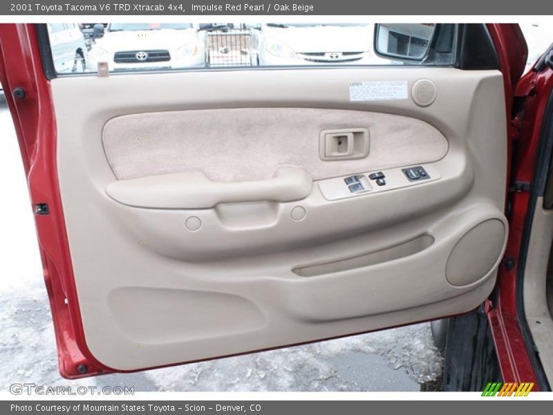 Door Panel of 2001 Tacoma V6 TRD Xtracab 4x4