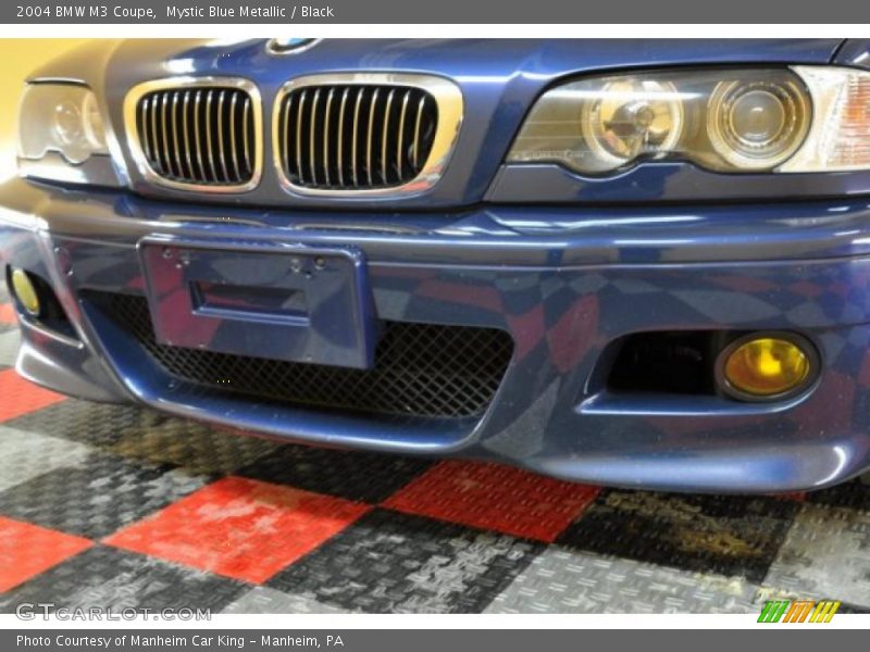 Mystic Blue Metallic / Black 2004 BMW M3 Coupe