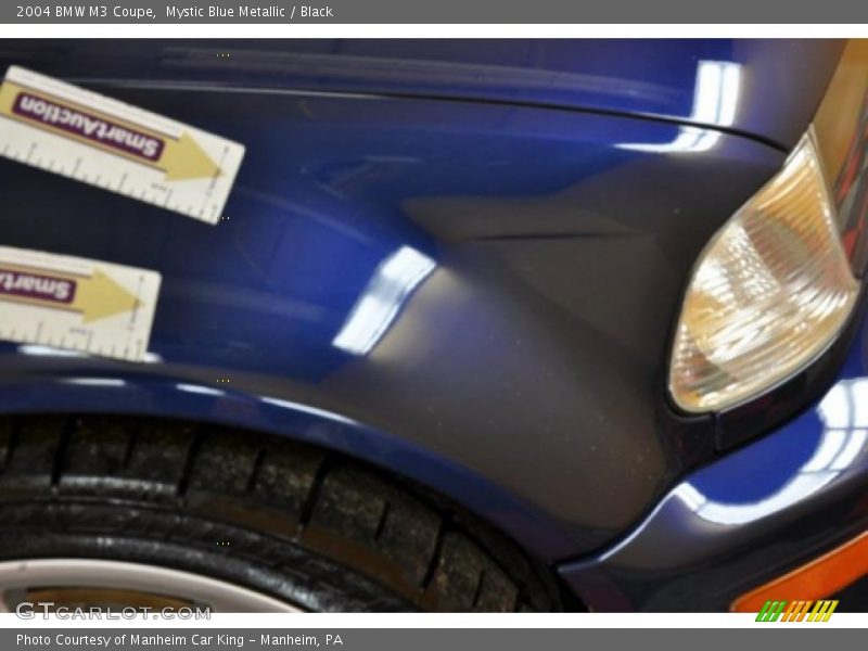 Mystic Blue Metallic / Black 2004 BMW M3 Coupe