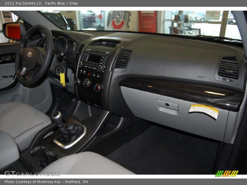 Pacific Blue / Gray 2011 Kia Sorento LX