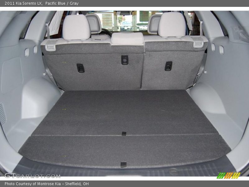 Pacific Blue / Gray 2011 Kia Sorento LX
