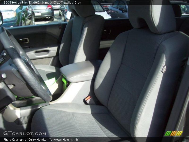 Nimbus Gray Metallic / Gray 2008 Honda Pilot EX 4WD