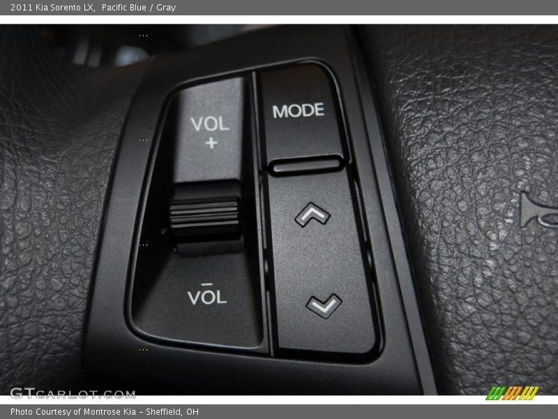 Pacific Blue / Gray 2011 Kia Sorento LX