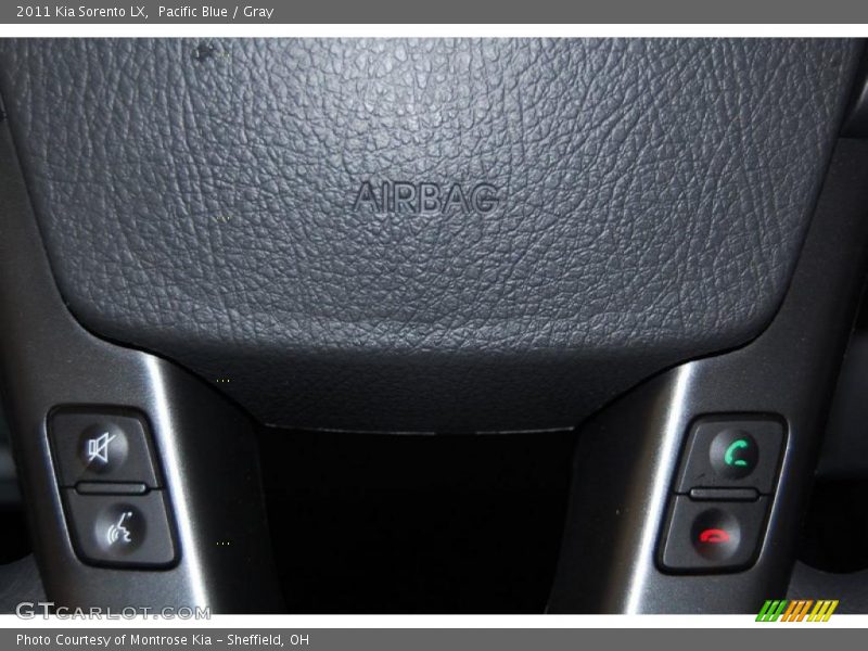 Pacific Blue / Gray 2011 Kia Sorento LX