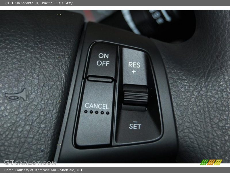 Pacific Blue / Gray 2011 Kia Sorento LX