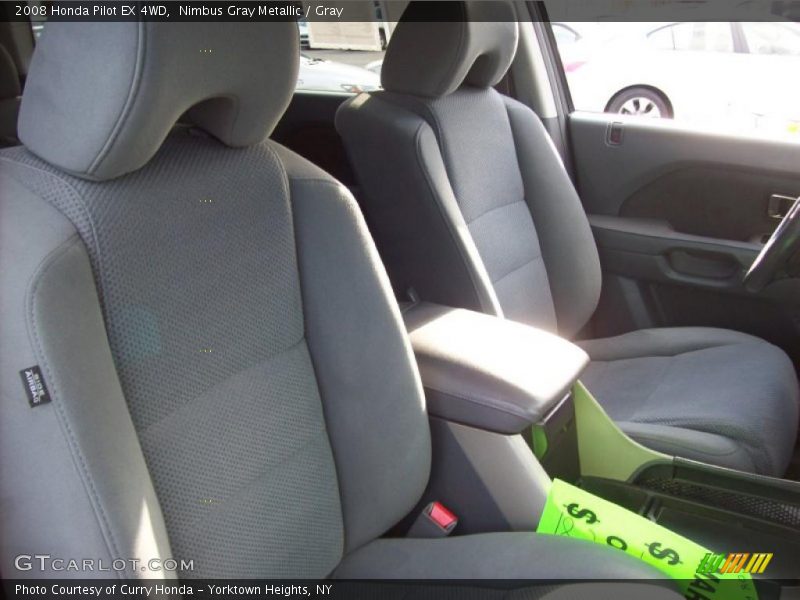 Nimbus Gray Metallic / Gray 2008 Honda Pilot EX 4WD