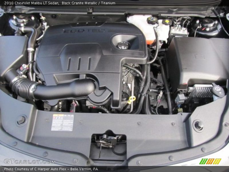 Black Granite Metallic / Titanium 2010 Chevrolet Malibu LT Sedan