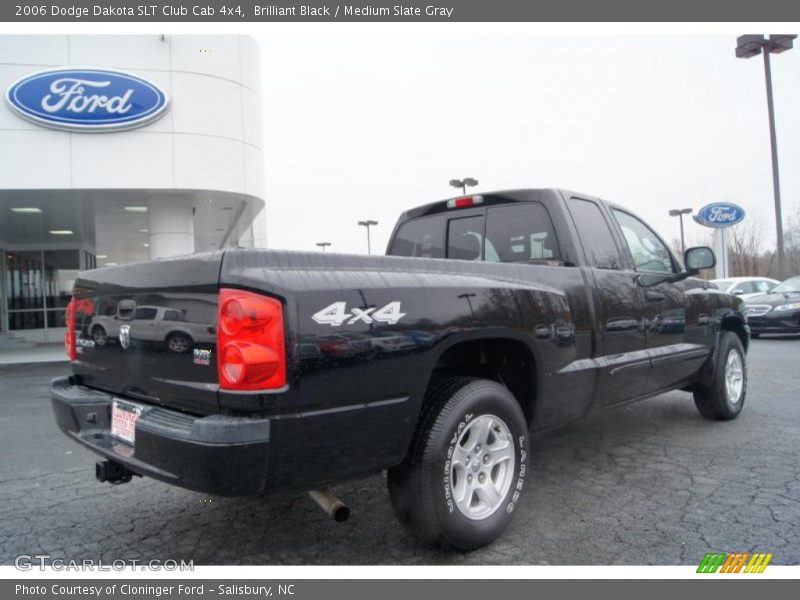  2006 Dakota SLT Club Cab 4x4 Brilliant Black
