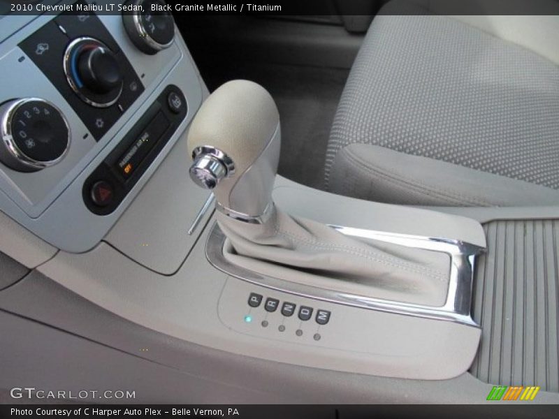 Black Granite Metallic / Titanium 2010 Chevrolet Malibu LT Sedan