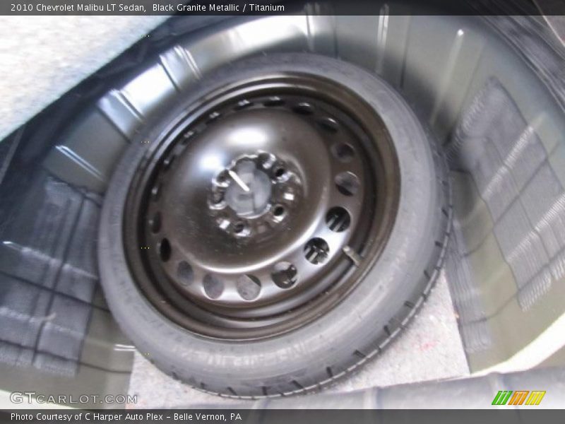 Black Granite Metallic / Titanium 2010 Chevrolet Malibu LT Sedan
