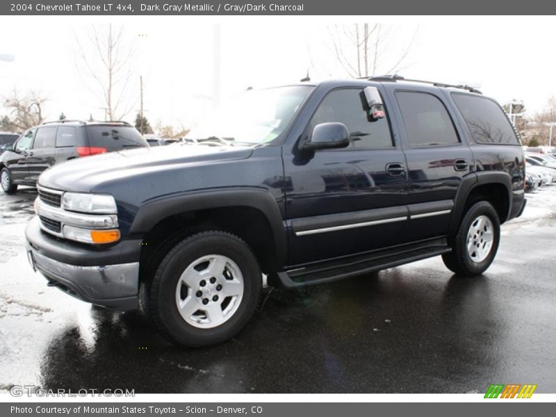Dark Gray Metallic / Gray/Dark Charcoal 2004 Chevrolet Tahoe LT 4x4