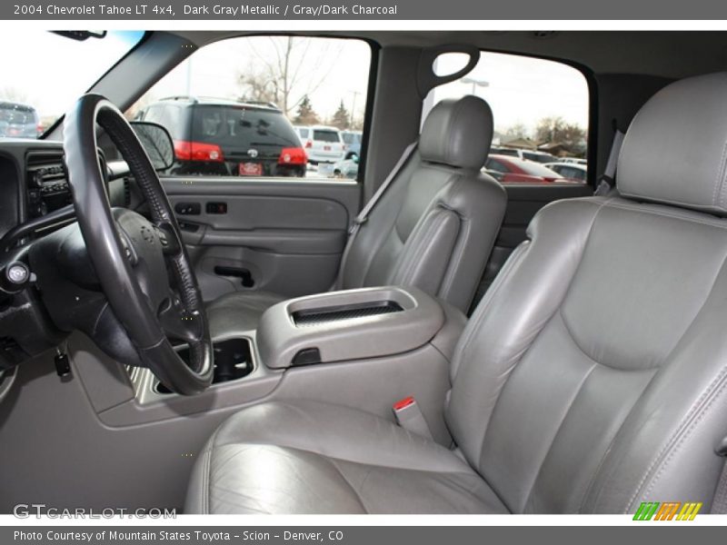Dark Gray Metallic / Gray/Dark Charcoal 2004 Chevrolet Tahoe LT 4x4
