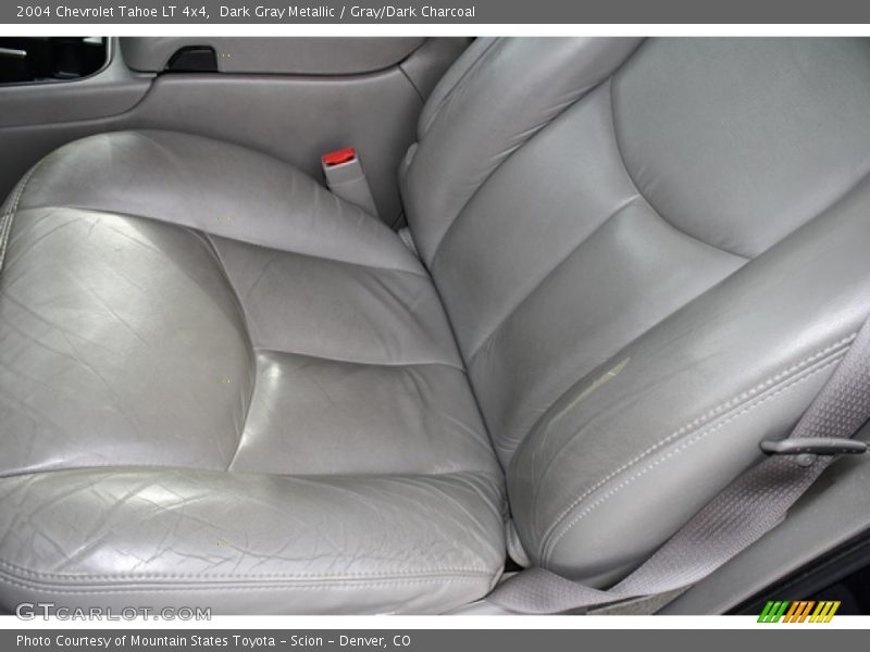 Dark Gray Metallic / Gray/Dark Charcoal 2004 Chevrolet Tahoe LT 4x4