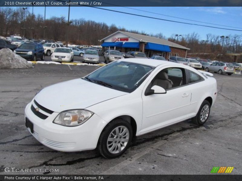 Summit White / Gray 2010 Chevrolet Cobalt LT Coupe