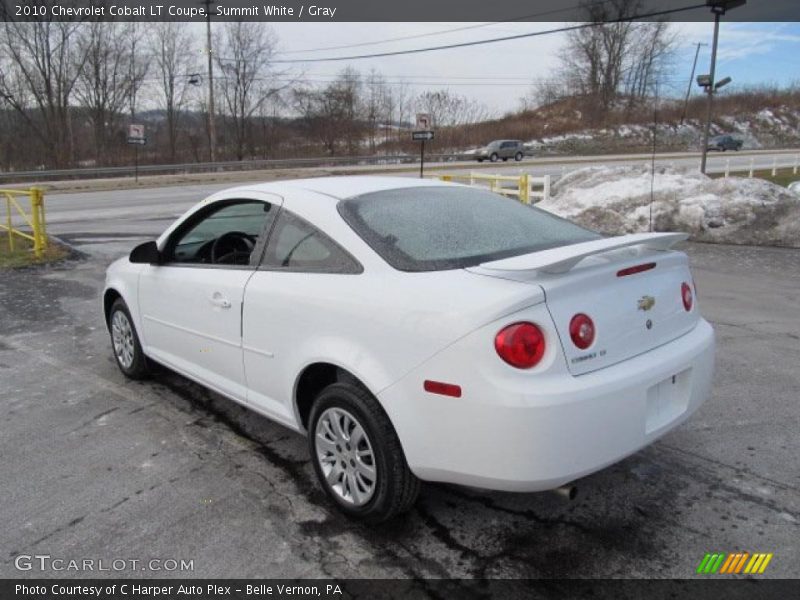 Summit White / Gray 2010 Chevrolet Cobalt LT Coupe