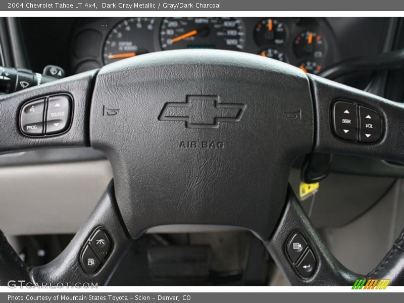 Dark Gray Metallic / Gray/Dark Charcoal 2004 Chevrolet Tahoe LT 4x4
