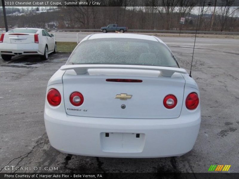 Summit White / Gray 2010 Chevrolet Cobalt LT Coupe