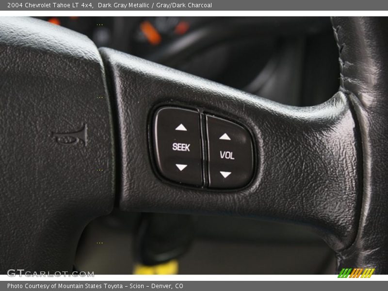 Dark Gray Metallic / Gray/Dark Charcoal 2004 Chevrolet Tahoe LT 4x4