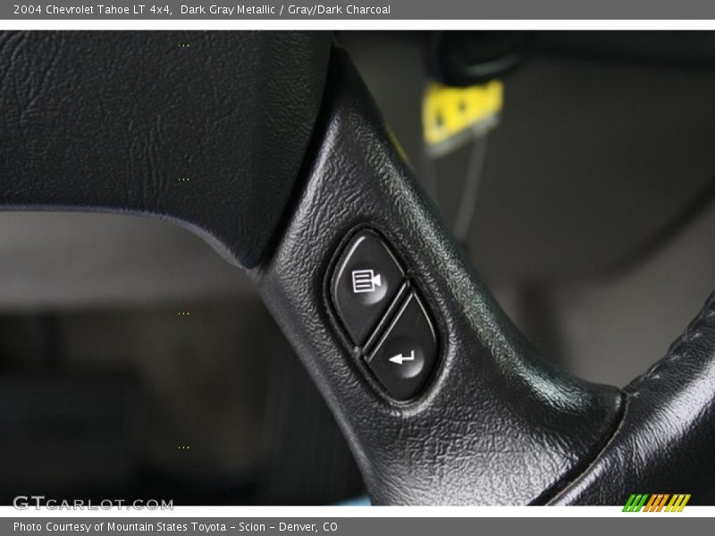 Dark Gray Metallic / Gray/Dark Charcoal 2004 Chevrolet Tahoe LT 4x4
