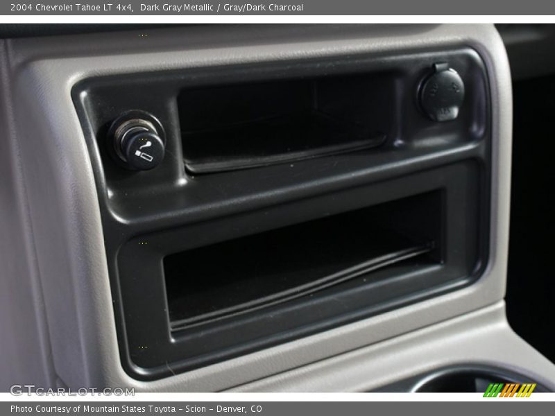 Dark Gray Metallic / Gray/Dark Charcoal 2004 Chevrolet Tahoe LT 4x4