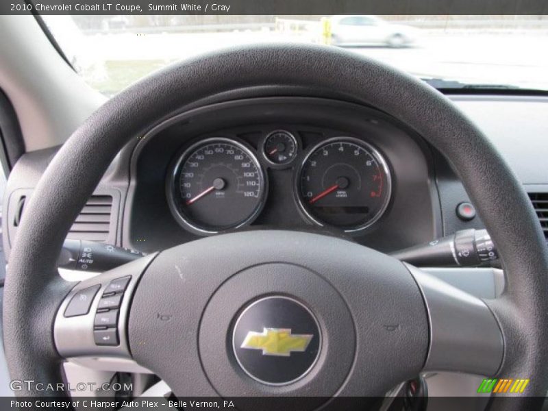 Summit White / Gray 2010 Chevrolet Cobalt LT Coupe