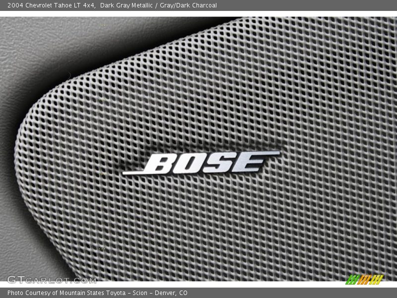Dark Gray Metallic / Gray/Dark Charcoal 2004 Chevrolet Tahoe LT 4x4
