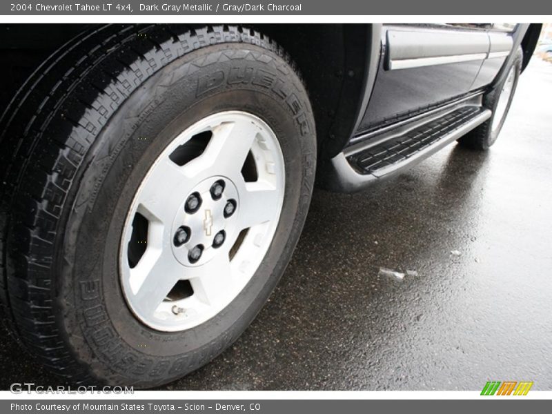Dark Gray Metallic / Gray/Dark Charcoal 2004 Chevrolet Tahoe LT 4x4