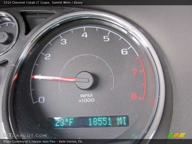 Summit White / Ebony 2010 Chevrolet Cobalt LT Coupe