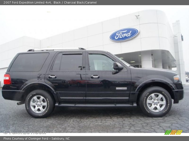 Black / Charcoal Black/Caramel 2007 Ford Expedition Limited 4x4