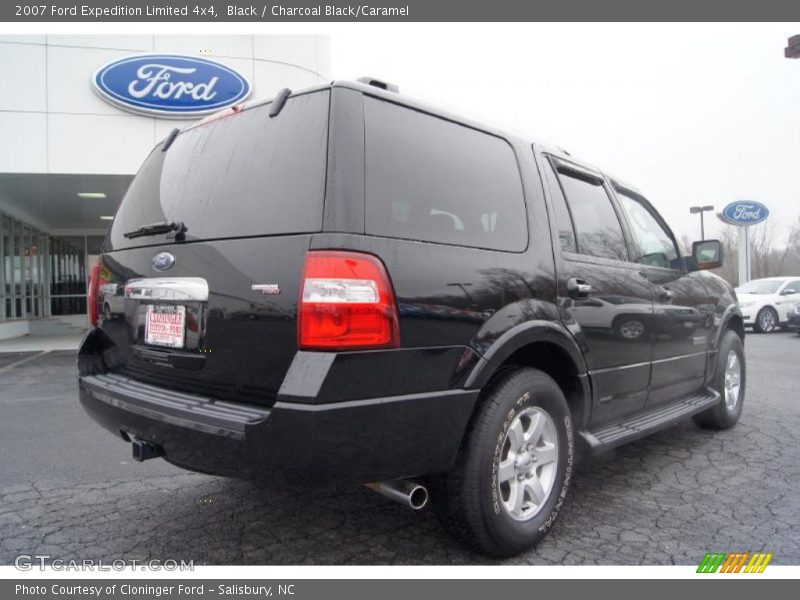 Black / Charcoal Black/Caramel 2007 Ford Expedition Limited 4x4