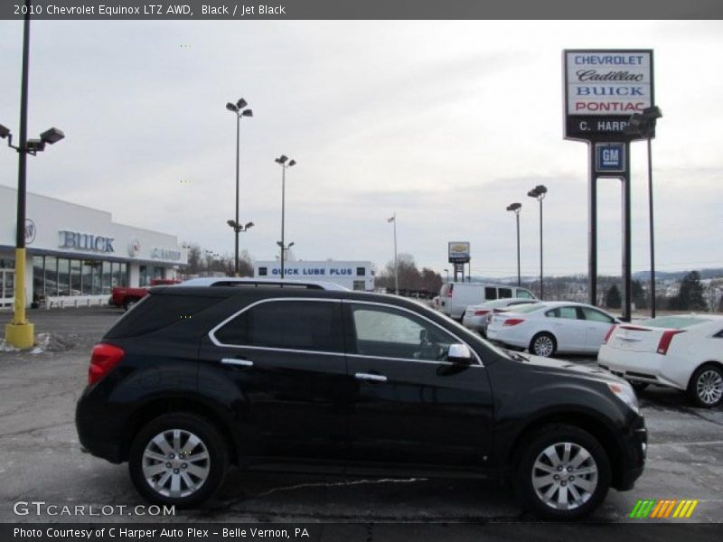 Black / Jet Black 2010 Chevrolet Equinox LTZ AWD
