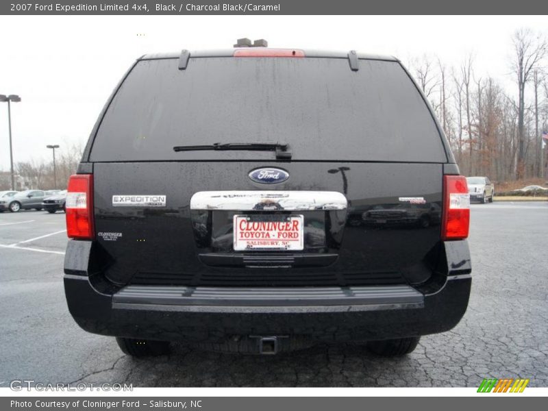Black / Charcoal Black/Caramel 2007 Ford Expedition Limited 4x4