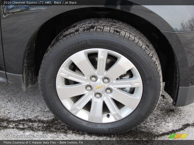 Black / Jet Black 2010 Chevrolet Equinox LTZ AWD