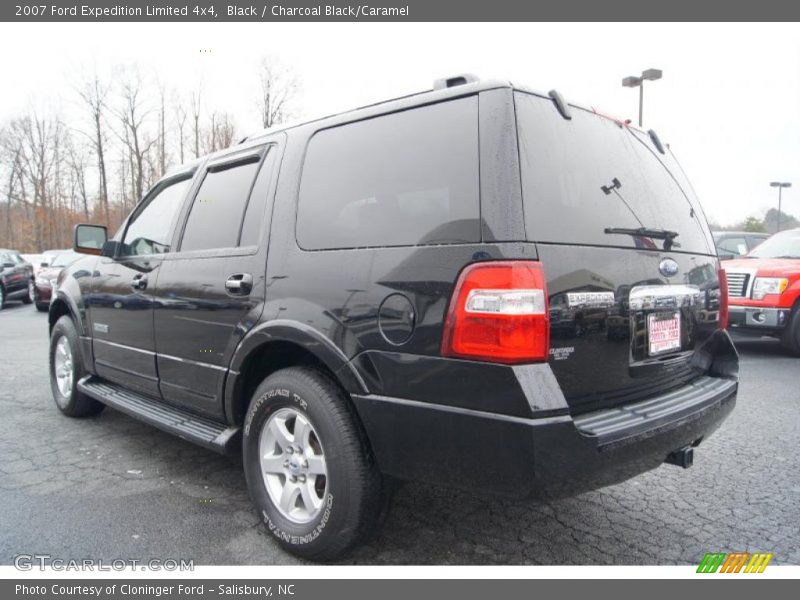 Black / Charcoal Black/Caramel 2007 Ford Expedition Limited 4x4