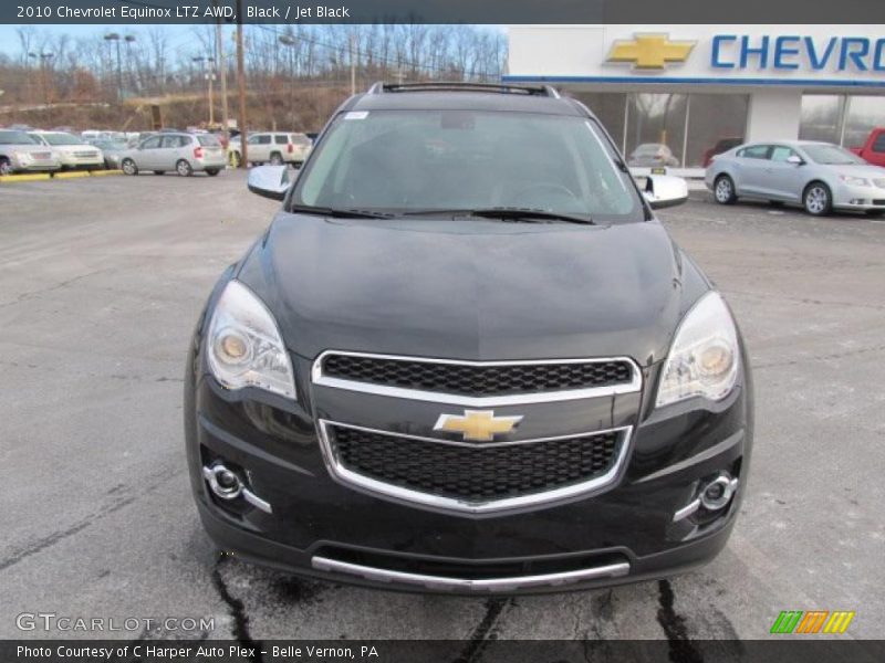 Black / Jet Black 2010 Chevrolet Equinox LTZ AWD