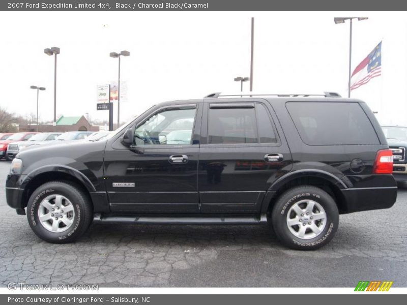 Black / Charcoal Black/Caramel 2007 Ford Expedition Limited 4x4