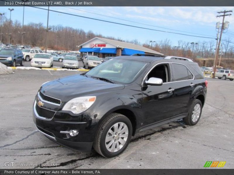 Black / Jet Black 2010 Chevrolet Equinox LTZ AWD