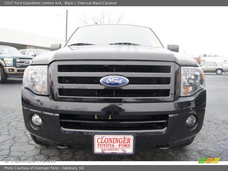 Black / Charcoal Black/Caramel 2007 Ford Expedition Limited 4x4