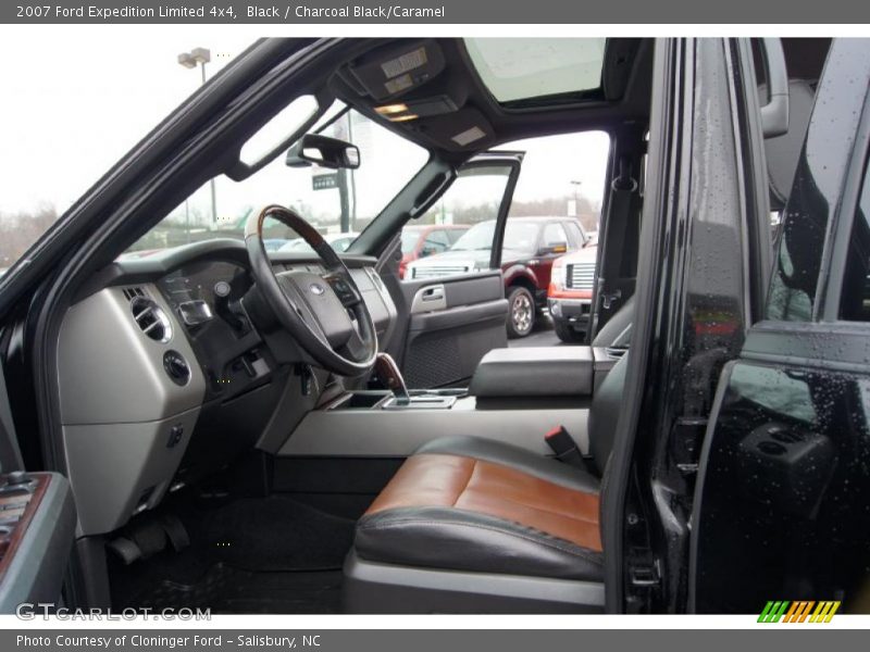 Black / Charcoal Black/Caramel 2007 Ford Expedition Limited 4x4
