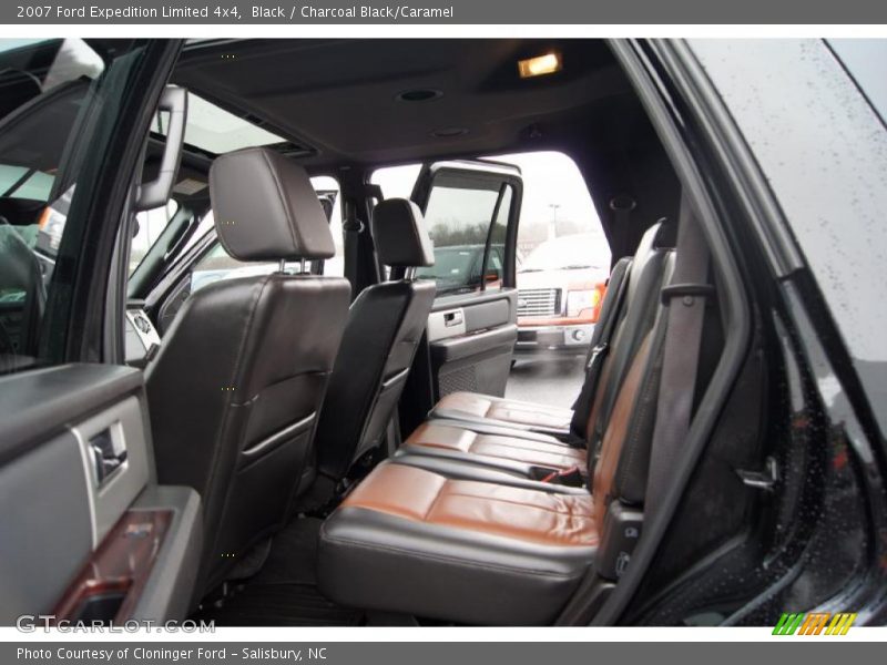 Black / Charcoal Black/Caramel 2007 Ford Expedition Limited 4x4