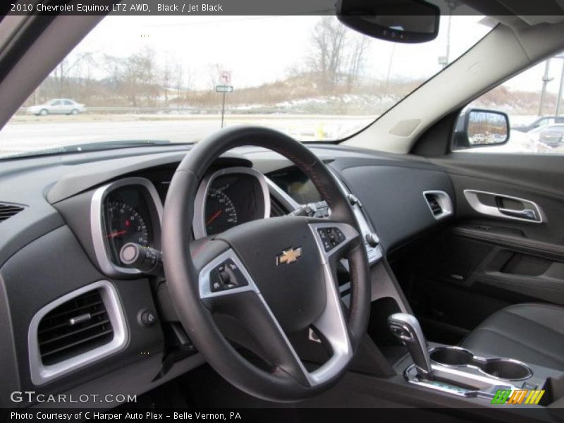 Black / Jet Black 2010 Chevrolet Equinox LTZ AWD