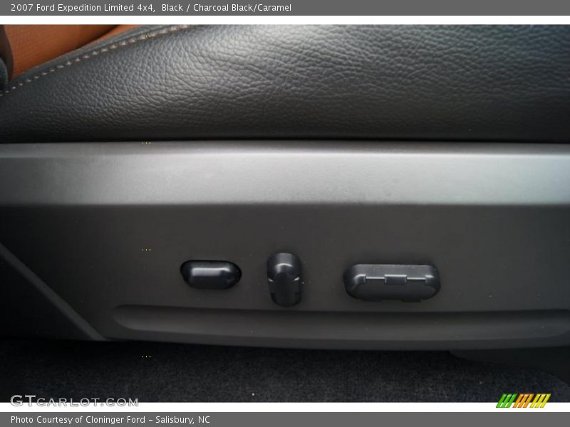 Black / Charcoal Black/Caramel 2007 Ford Expedition Limited 4x4
