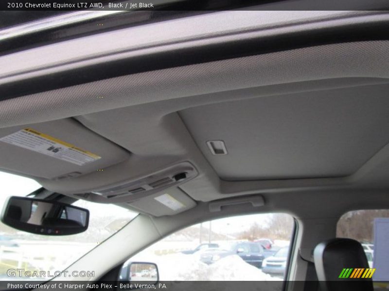 Black / Jet Black 2010 Chevrolet Equinox LTZ AWD
