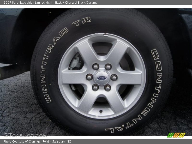 Black / Charcoal Black/Caramel 2007 Ford Expedition Limited 4x4