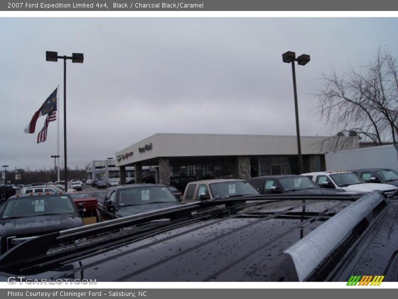 Black / Charcoal Black/Caramel 2007 Ford Expedition Limited 4x4