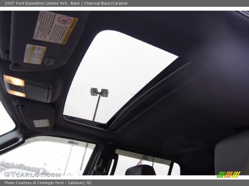 Black / Charcoal Black/Caramel 2007 Ford Expedition Limited 4x4