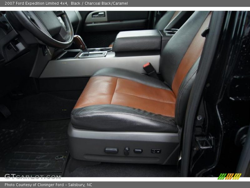 Black / Charcoal Black/Caramel 2007 Ford Expedition Limited 4x4
