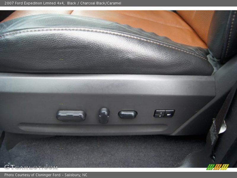 Black / Charcoal Black/Caramel 2007 Ford Expedition Limited 4x4