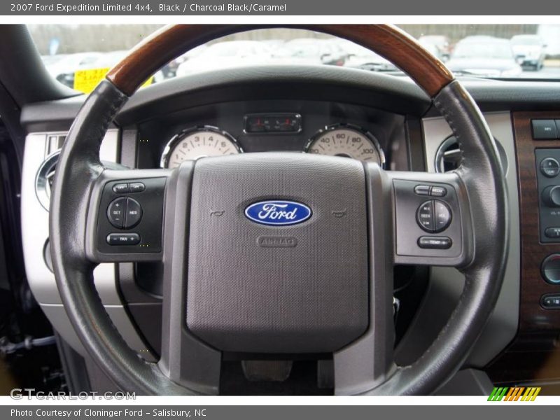 Black / Charcoal Black/Caramel 2007 Ford Expedition Limited 4x4